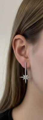 Jess Taşlı Küpe - Nihan Dulon