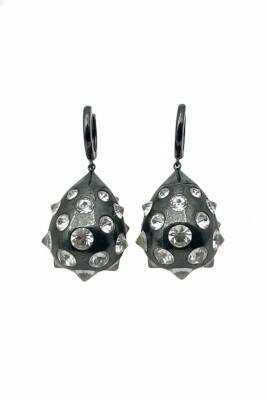 Jess Taşlı Top Küpe - Nihan Dulon (1)