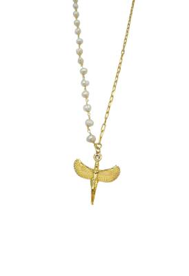 Joie Anka Kuşu İncili Kolye - 