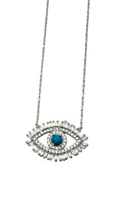 Joie Baget Taşlı Göz Kolye - Nihan Dulon