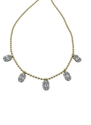 Joie Baget Taşlı Kolye - Nihan Dulon