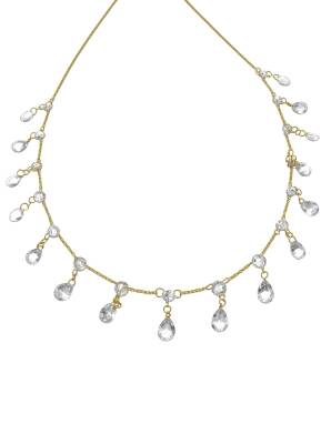 Joie Damla Kristal Taşlı Kolye - Nihan Dulon