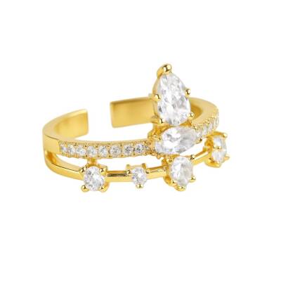 Joie Gold Taç Yüzük - Nihan Dulon