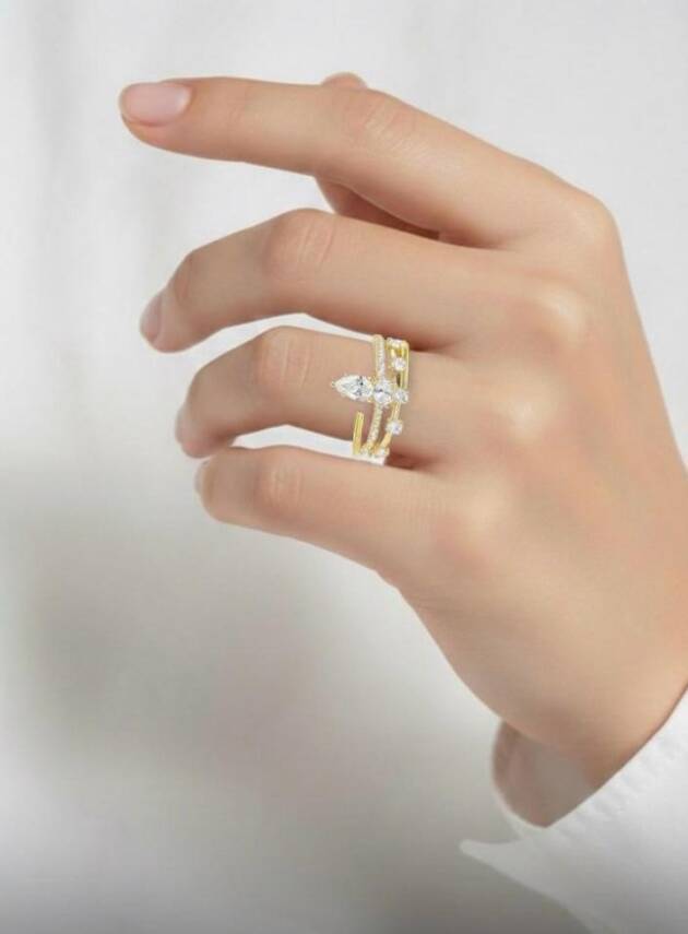 Joie Gold Taç Yüzük - 1