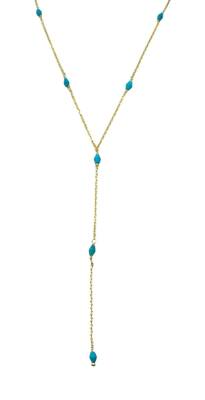 Joie Mavi Taşlı Kolye - Nihan Dulon