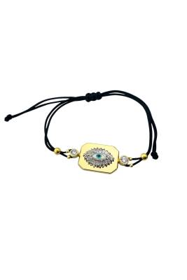 Joie Siyah ipli Bileklik - Nihan Dulon