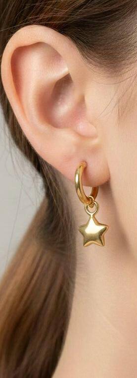 Joie Yıldız Küpe - 1