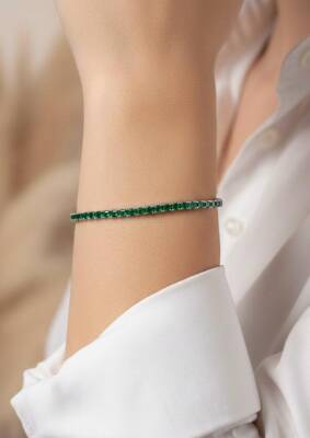 Joy 4 Yeşil Taşlı Bileklik - 