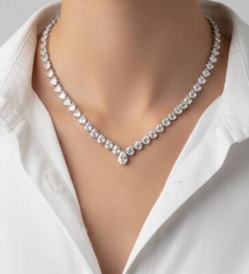 Juliet Mazonit Kolye İthal - Nihan Dulon