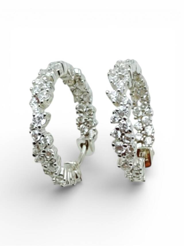 Karen Taşlı Küpe - 1