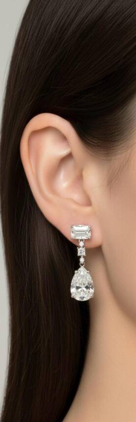 Lady Damla Küpe İthal - 1