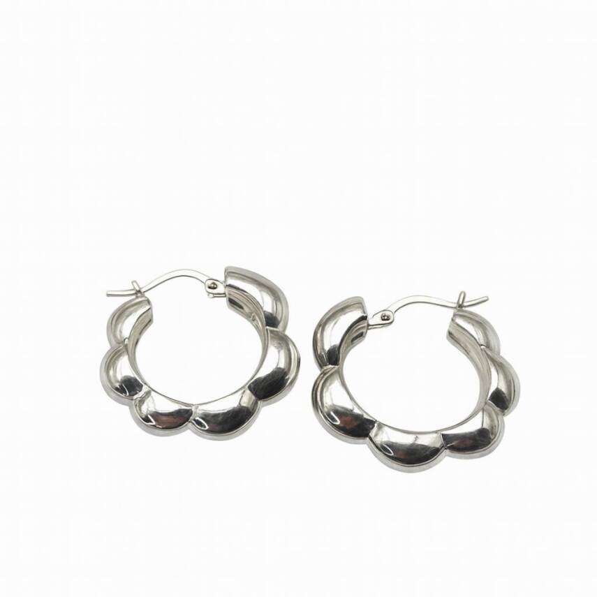 Lady İtalyan Halka Küpe - 2