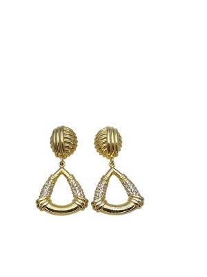 Diana Küçük Taşlı Küpe - Nihan Dulon