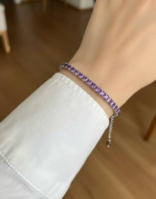 Lila İthal Bileklik - 