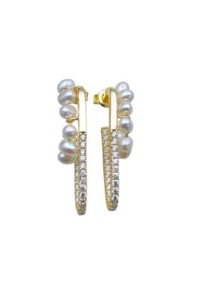 Lily İncili Küpe - Nihan Dulon