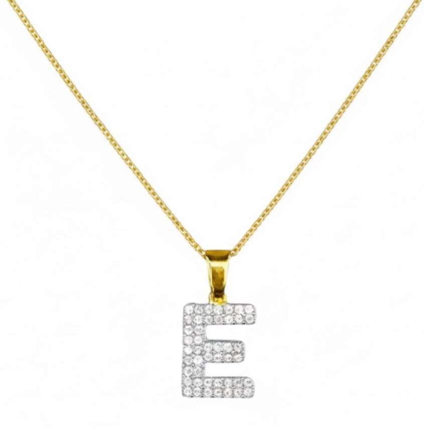 Lori ( E ) Taşlı Harf Kolye - 2