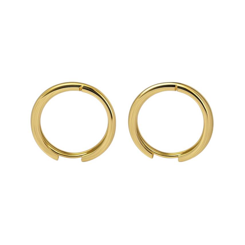 Lou Günlük Halka Küpe - 1