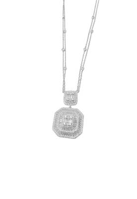 Love Baget Taşlı İthal Kolye - 