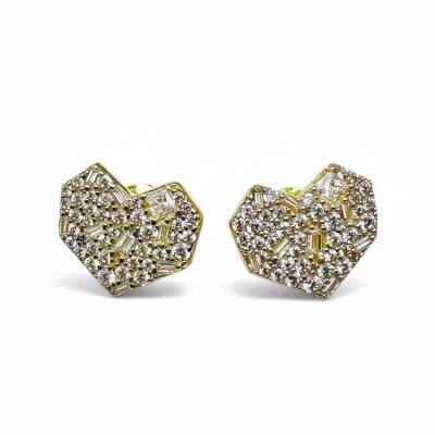 Love Heart Küpe - (1)