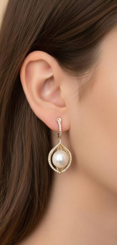 Love İncili Küpe - 1