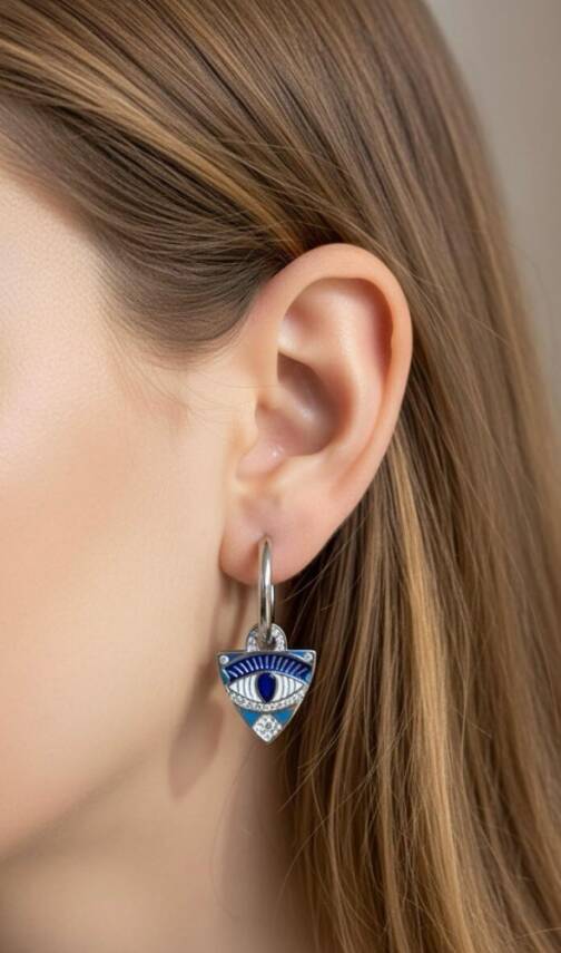 Lucky Göz Küpe - 1