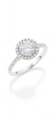 Lucky S Mazonit 1 ct Yüzük - 