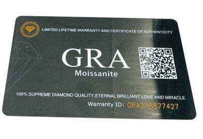 Lucky S Mazonit 1,5 ct Tek Taş Yüzük - (1)