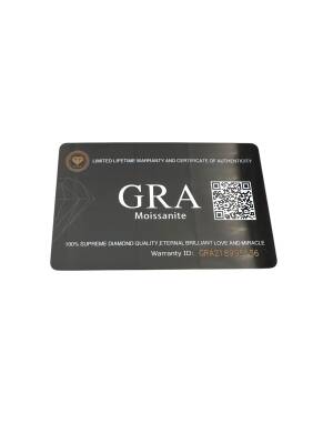 Lucky S Mazonit 3 ct Tek Taş Yüzük - (1)