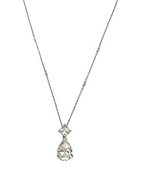 LUCY Mazonit Baget detaylı Damla Kolye - Nihan Dulon