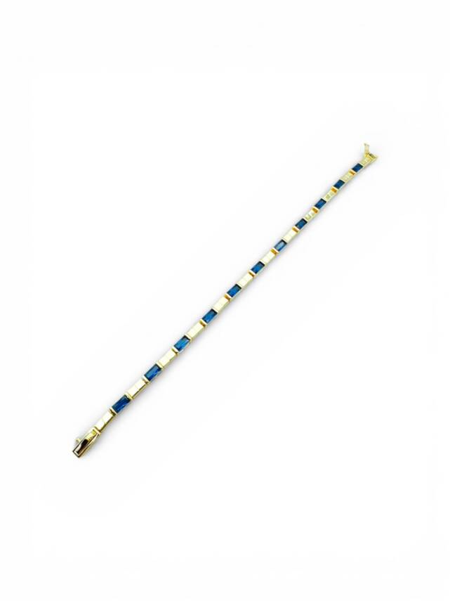 Luna Safir Taşlı Bileklik - 1