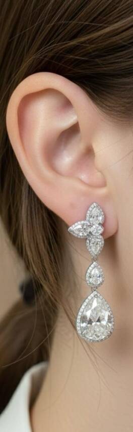 Lupa Mazonit Küpe İthal - 1