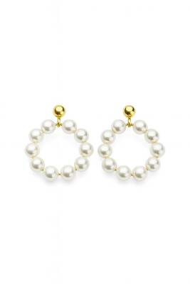 Lura Halka İnci Küpe - Nihan Dulon (1)