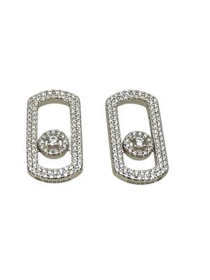 Marina İtalyan Taşlı küpe - Nihan Dulon