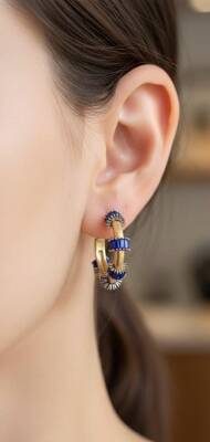 Melissa Halka Küpe - Nihan Dulon