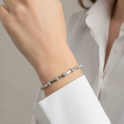 Melodi Taşlı Bileklik - 