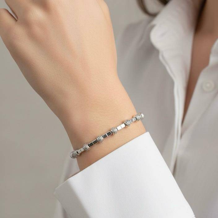 Melodi Taşlı Bileklik - 1