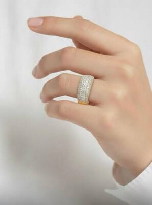 Mila Taşlı Yüzük - Nihan Dulon