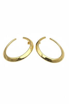 Nelly Gold Halka Küpe - Nihan Dulon