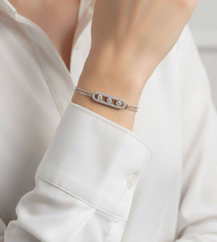 Penny Çift Zincir Bileklik - 1