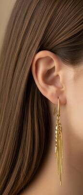 Prew İtalyan Sallantılı Küpe - Nihan Dulon