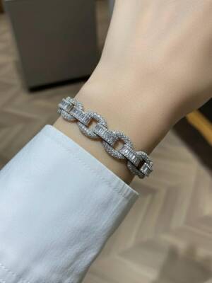 Quinn İthal Baget Taşlı Bileklik - 