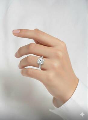 Quinn Swarovski Taşlı Yüzük - (1)