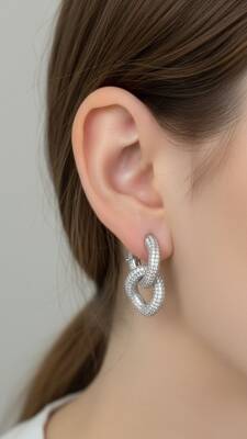 Quinn Taşlı Küpe 2 - 