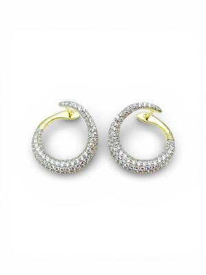 Rayne Taşlı Küpe - 