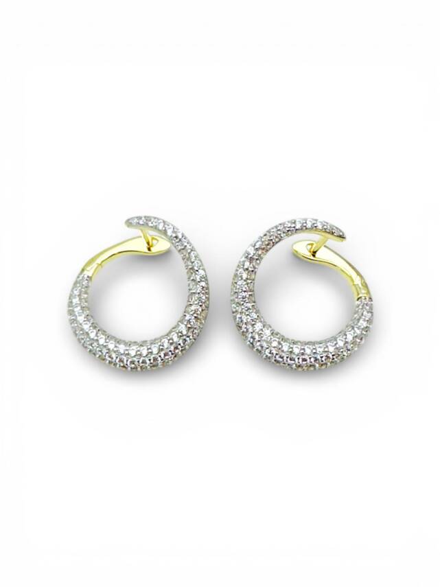 Rayne Taşlı Küpe - 1