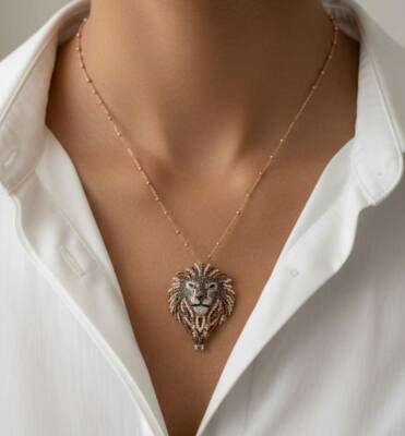 Remy Aslanlı Kolye - Nihan Dulon