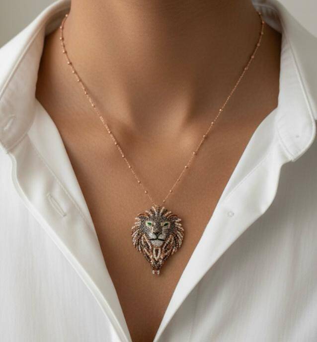 Remy Aslanlı Kolye - 1