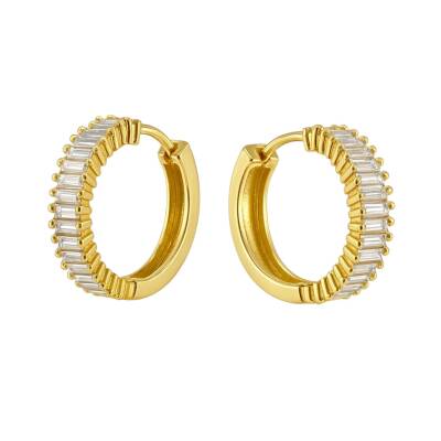 Rene Baget Taş Halka Küpe - Nihan Dulon (1)