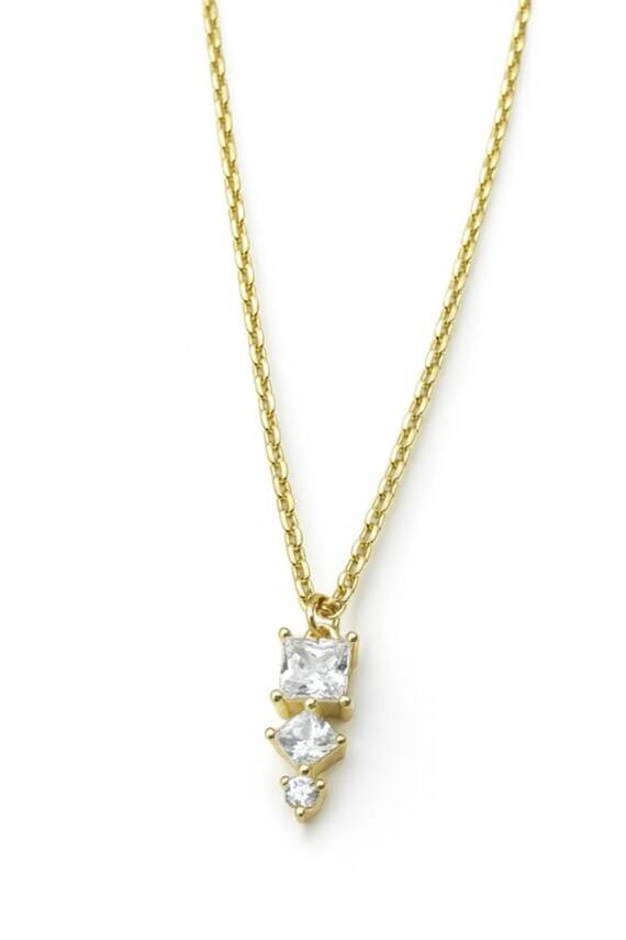 Sandy Baget Taşlı Kolye - 2