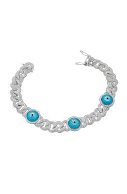 Sandy Nazar Boncuklu Gurmet Bileklik - Nihan Dulon